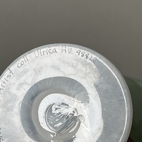 Pair Of Ulrica Hydman-Vallien Kosta Boda Open Minds Martini Glasses Goblet EUC - Picture 8 of 16